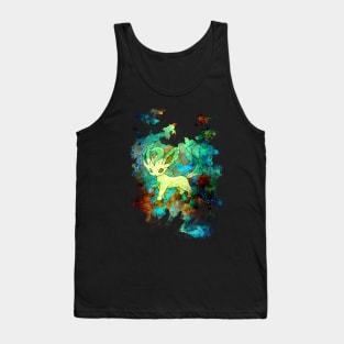 Green Fox Tank Top